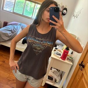 Vintage rhinestone Harley Davidson new Orleans tank